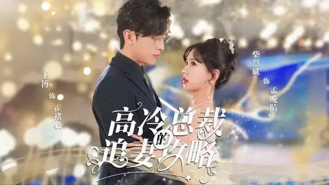 《高冷总裁的追妻攻略》：冰山遇上火焰，傲娇遇上死缠烂打，这场爱情追逐战太上头！